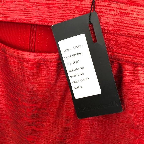 NWT Sexy, Metallic Red Bandage dress - Picture 5 of 7